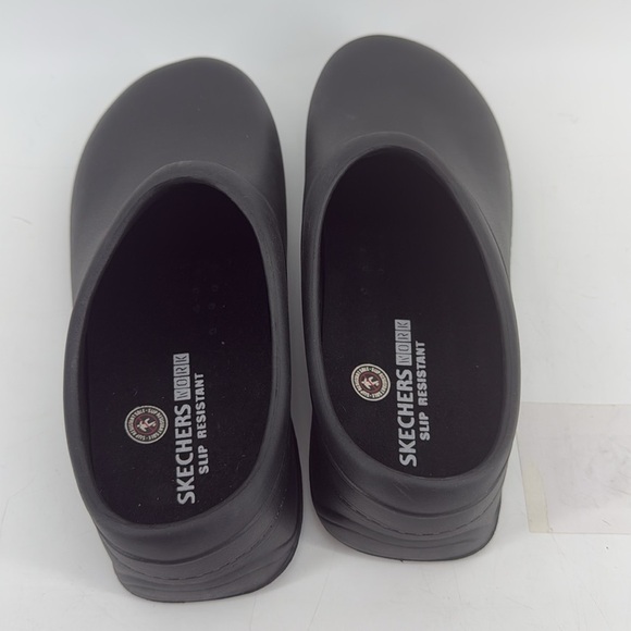 Skechers Black Slip-On Clogs - Picture 2 of 5
